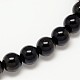 Grade AA Natural Golden Sheen Obsidian Round Beads Strands(G-L275-01-8mm)-1