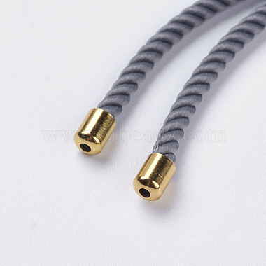 Nylon Twisted Cord Bracelet Making(MAK-F018-07G-RS)-4