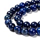 Natural Lapis Lazuli Beads Strands(G-G087-8mm)-3
