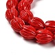 Synthetic Coral Dyed Carved Beads Strands(CORA-P004-01B)-3