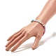 30Pcs 30 Style Polymer Clay Heishi Beaded Stretch Bracelets Set with Inspiration Word(BJEW-JB07593)-3