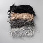 Artificial Wool Fabric, Clothes Bag Accessories, Mixed Color, 1500x50x3mm, 4pcs/set(AJEW-WH20006-78D)