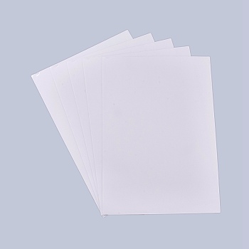 A4 Transparent Waterproof PVC Film, Self Adhesive Sticker Paper, with Adhesive Back, For Ink-Jet Printer, Clear, 29.7x21cm