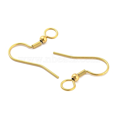 304 Stainless Steel Earring Hooks(STAS-B047-30G)-2