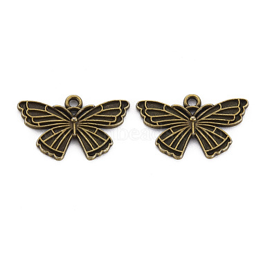 Antique Bronze Butterfly Alloy Pendants