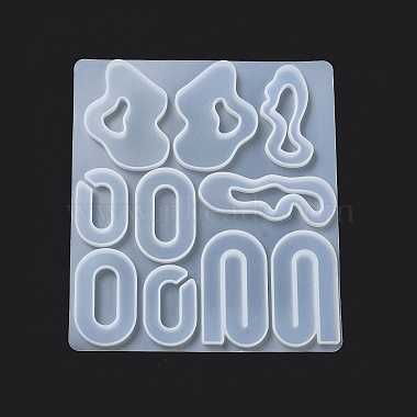 Diy богемный стиль нерегулярные подвески силиконовые Молды(DIY-A039-03)-4