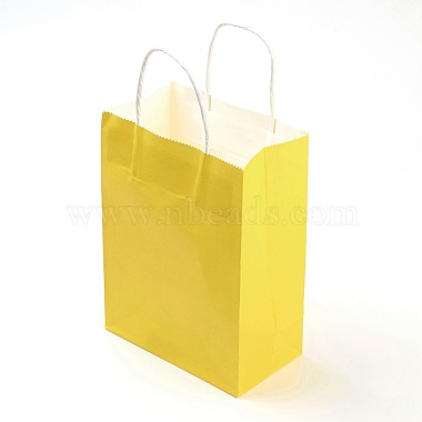 Pure Color Kraft Paper Bags(AJEW-G020-A-13)-2