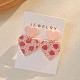 Acrylic Dangle Stud Earrings(FS-WG1A271-01)-2
