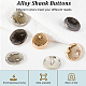 36Pcs 3 Colors Alloy Shank Buttons(BUTT-OC0001-30)-5