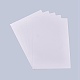 A4 Transparent Waterproof PVC Film(AJEW-WH0054-03)-1