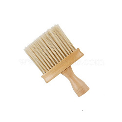 Wood Soft Brush Keyboard Cleaner, Computer Cleaning Tools, Tan, 160x105x75mm(OFST-PW0014-19B)