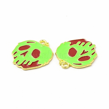 Rack Plating Alloy Enamel Pendants(FIND-G054-20LG-02)-2