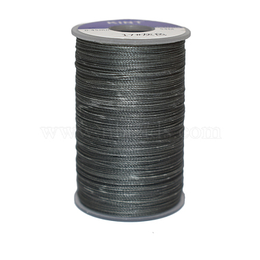 0.65mm Gray Waxed Polyester Cord Thread & Cord