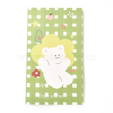 Rectangle with Bear Pattern Paper Candy Bags(CARB-G007-03D)-3