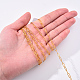 Brass Paperclip Chains(CHC-R134-G)-7