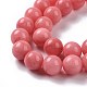 Chapelets de perles en jade de malaisie naturelle(G-A146-8mm-B08)-5