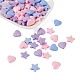 Beadthoven 120Pcs 3 Color Opaque Acrylic Beads(MACR-BT0001-02)-2