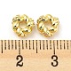 Brass Micro Pave Cubic Zirconia Beads(KK-H452-23G)-2