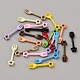 Baking Paint Alloy Pendants(FIND-CJC0010-76)-1