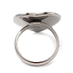 304 fornituras de anillos de dedo de acero inoxidable(STAS-R123-09P)-3