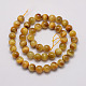 Natural Tiger Eye Bead Strands(G-P230-08-E-10mm)-2