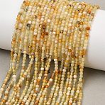 Natural Xiuyan Jade Beads Strands, Smooth Round, 2mm, Hole: 0.6mm, about 203pcs/strand, 16.34''(41.5cm)(GG-CBA0389-A01-2mm)