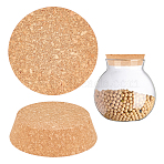 Cork Bottle Stoppers, Wine Accessories, Wheat, 110x30mm, Bottom Diameter: 90mm(FIND-WH0033-45B)