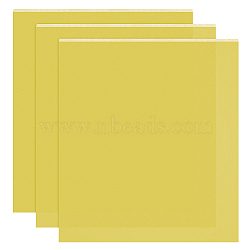 Rectangle FR-4 Fiberglass Sheet, Inflaming Retarding Fiberglass Board, Dark Khaki, 332.5x298x3mm(AJEW-WH0505-17B-03)