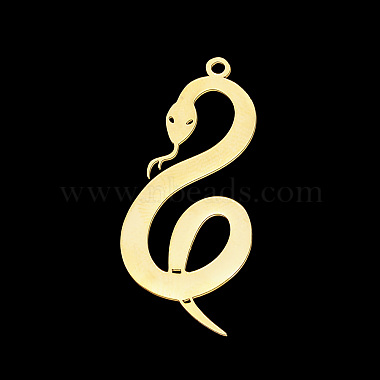 Golden Snake 201 Stainless Steel Pendants