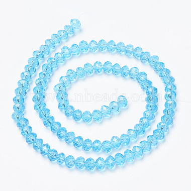 Chapelets de perles en verre(EGLA-A034-T3mm-D08)-2
