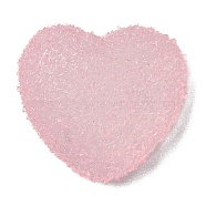 Resin Decoden Cabochons, Imitation Candy, Two Tone, Gradient Color, Heart, Pink, 15.5x17x6mm(CRES-Y001-01A-01)