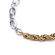 304 Stainless Steel Chain Necklaces(NJEW-JN02832)-2