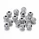 Antique Silver Tibetan Style Bicone Spacer Beads(X-LF0300Y-NF)-1