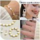 60Pcs Rack Plating Brass Beads(KK-PA0001-03E-G)-7
