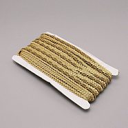 Polyester Fringe Trimming, Curtain Decoration, Costume Accessories, Goldenrod, 16mm(OCOR-TAC0006-35A)