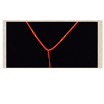 Nylon Cord Necklace Making, Red, 20.47 inch~26.77 inch(52~68cm), 2mm