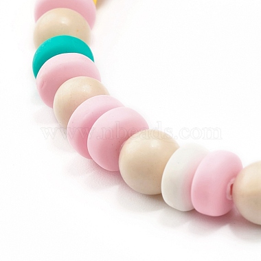 Coconut Beads Stretch Bracelets Set(BJEW-JB07006)-7