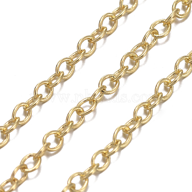 Brass Cable Chains(X-CHC-034Y-G)-2