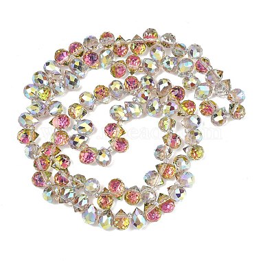 Electroplate Glass Beads Strands(EGLA-D030-17-02)-4
