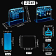 Elite 2 Sets Acrylic Earring Display Hanger Rack(EDIS-PH0001-42B)-3