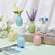 6Pcs 6 Colors Mini Ceramic Floral Vases for Home Decor(BOTT-NB0001-04)-5