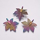 Осенняя тематика подвески из натуральных листьев(KK-F747-F)-2