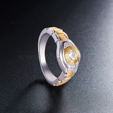 латунное кольцо на палец Shegrace(JR539A-03)-3