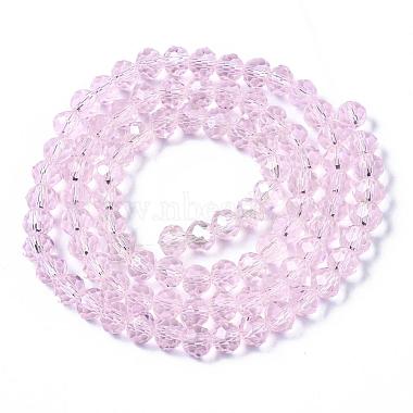 Chapelets de perles en verre galvanoplastique(X-EGLA-A034-T6mm-B12)-2