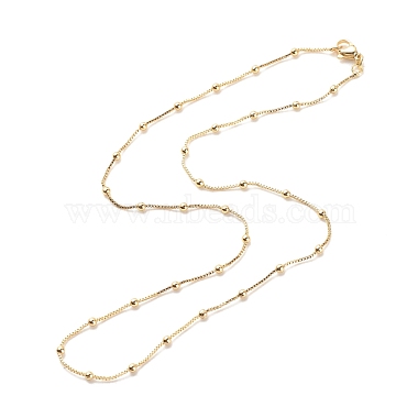 Brass Satellite Chains Necklace for Women(NJEW-P265-05G)-2