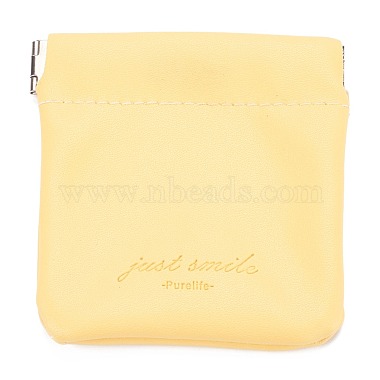 Champagne Yellow Plastic Wallets
