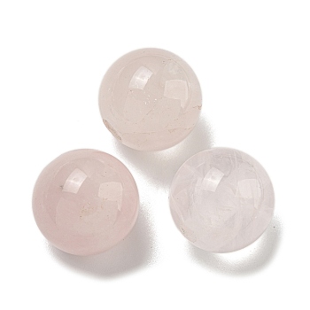 Natural Rose Quartz Beads, Round, 18mm, Hole: 3.5mm