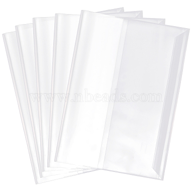 プラスチック製ブックカバー 10 個(OFST-WH20816-004B)-1