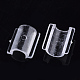Transparent AS Plastic Base Buckle Hair Findings(FIND-T064-005B)-3