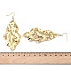 304 Stainless Steel Dangle Earrings(EJEW-F402-01G)-5